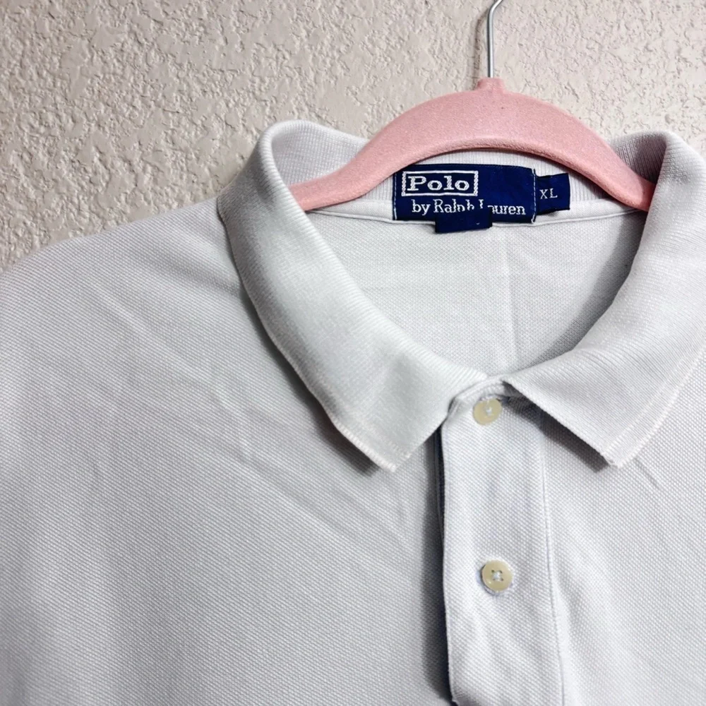 Polo by Ralph Lauren Men's Light Blue Polo - Size XL